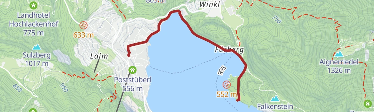 Route map: Zum Enzerwinkl